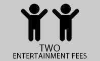 Double Guest Entertainment Fee